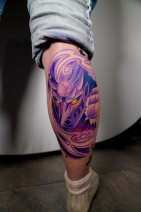 Abstract Swirl Calf Piece