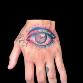 Colorful Eye Hand